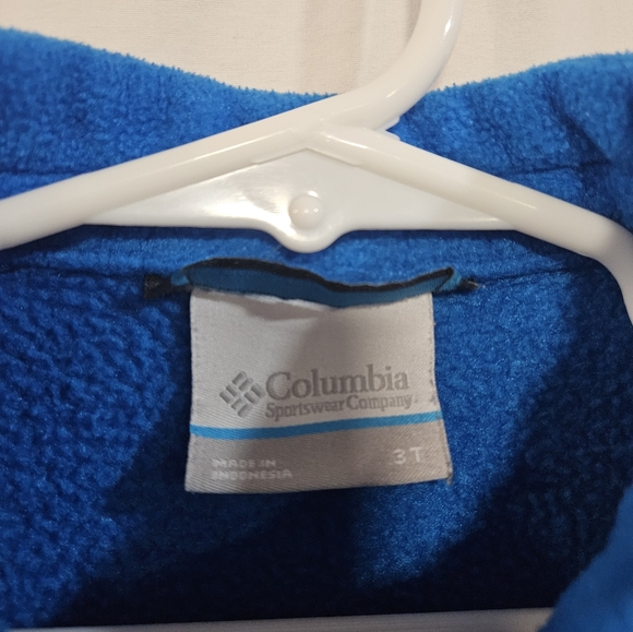 Columbia Blue Fleece Jacket - Picture 3 of 4